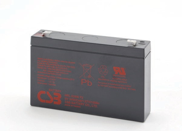 батарея CSB HRL 634 W (HRL634W) 9ah 6V - купить в Нижнем Новгороде